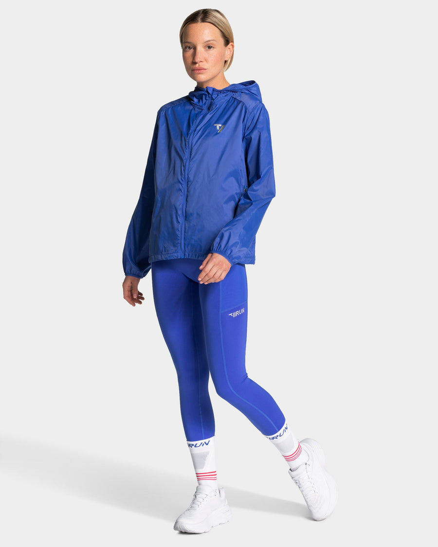 Veste de sport zippée et légère RUN « Bleu roi »