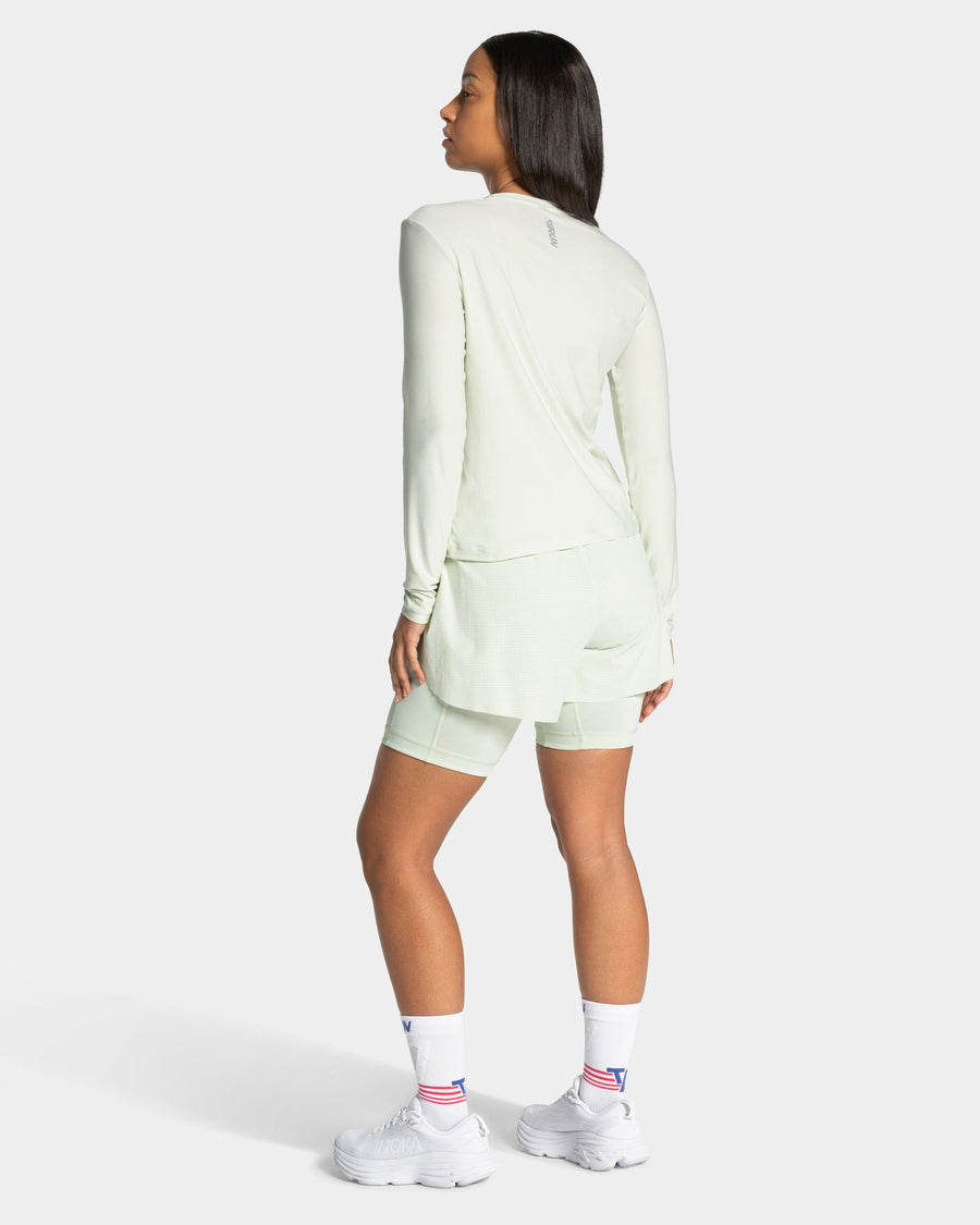 Short 8 pouces 2-en-1 RUN « Ice Mint »