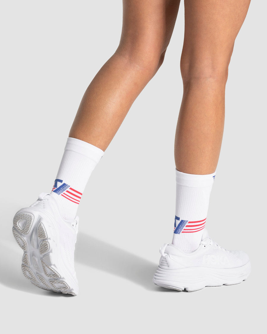 Chaussettes Performance RUN (2 paires) « Blanc »