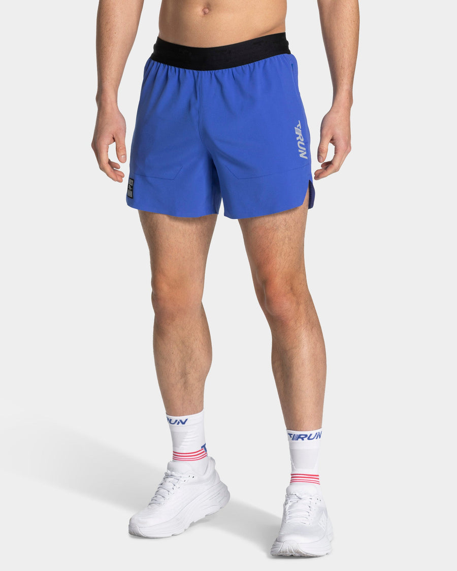 Short 5 pouces RUN « Bleu roi »