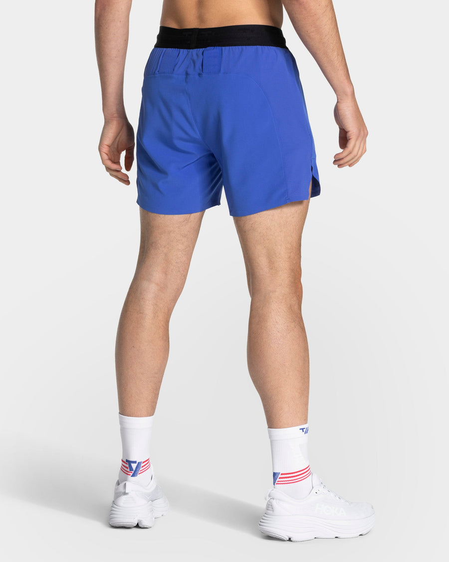 Short 5 pouces RUN « Bleu roi »