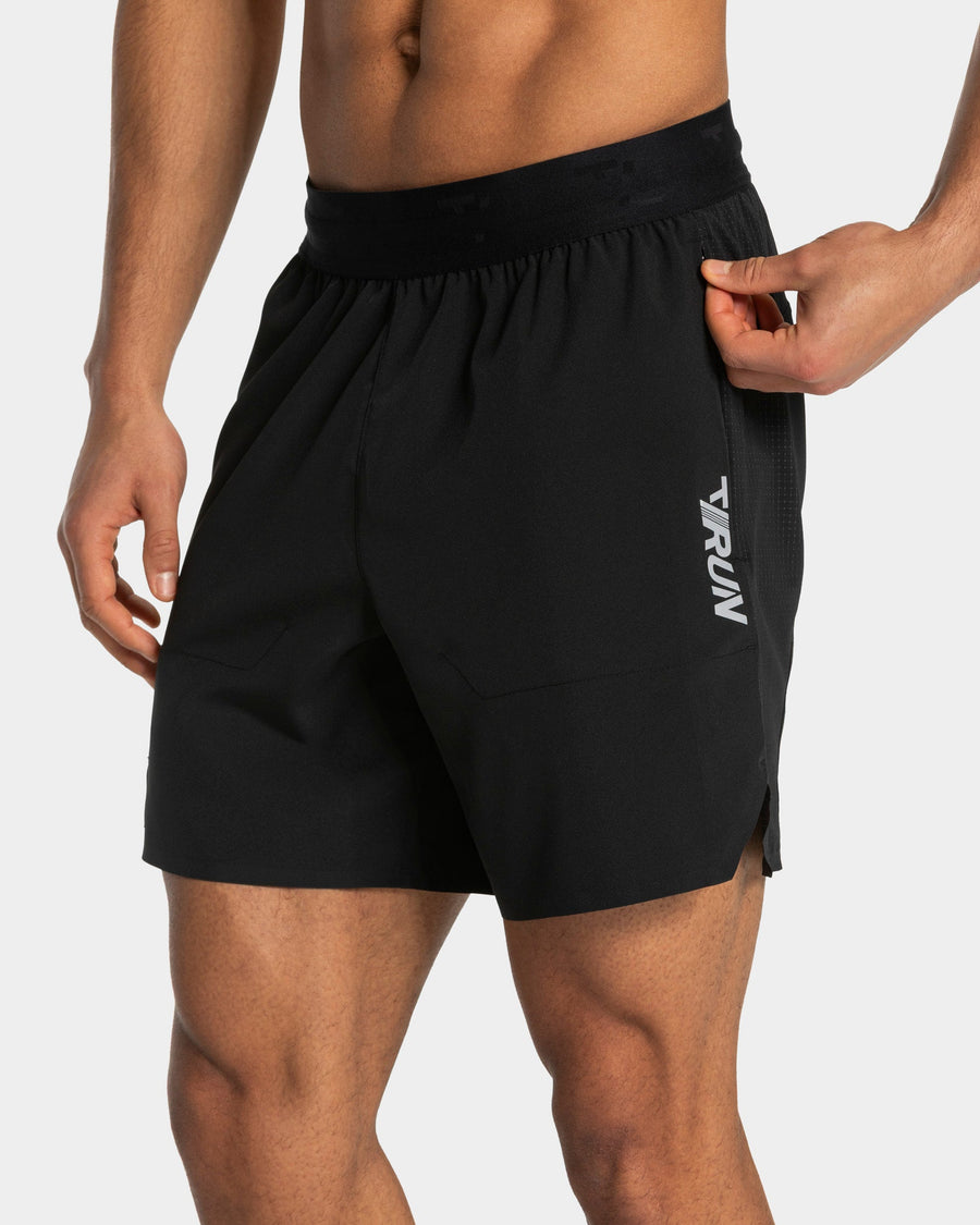 Short 7 pouces RUN « noir »