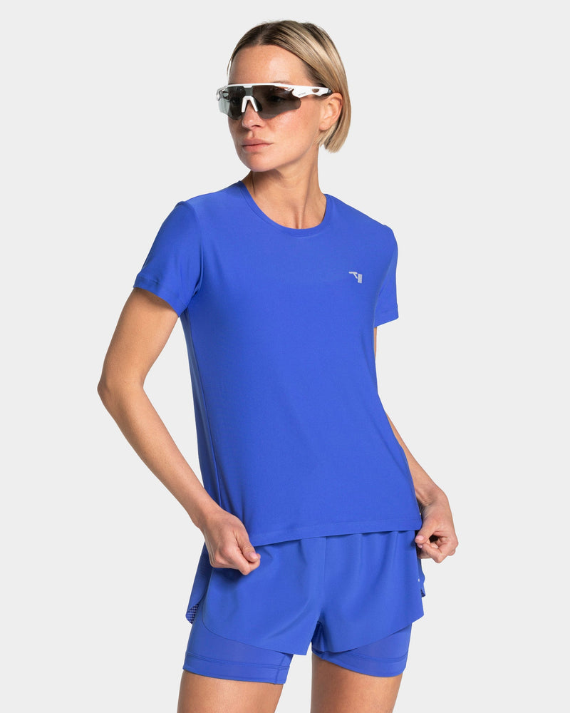 T-shirt RUN « Bleu roi »