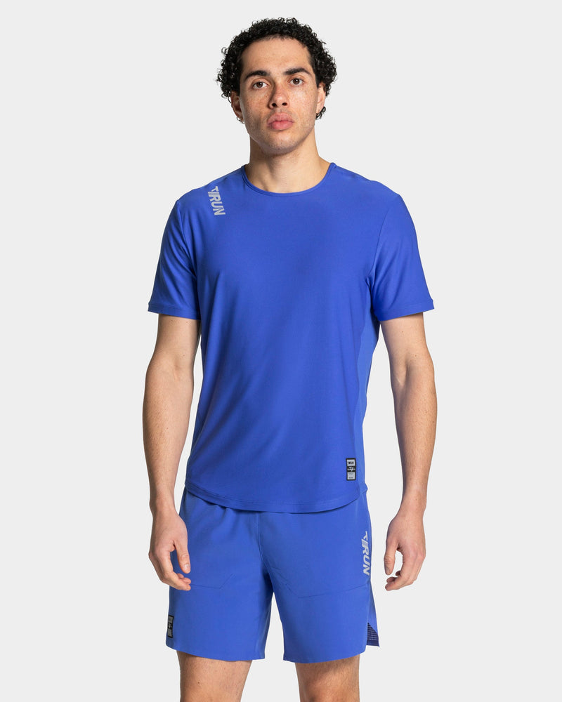 T-shirt RUN « Bleu roi »