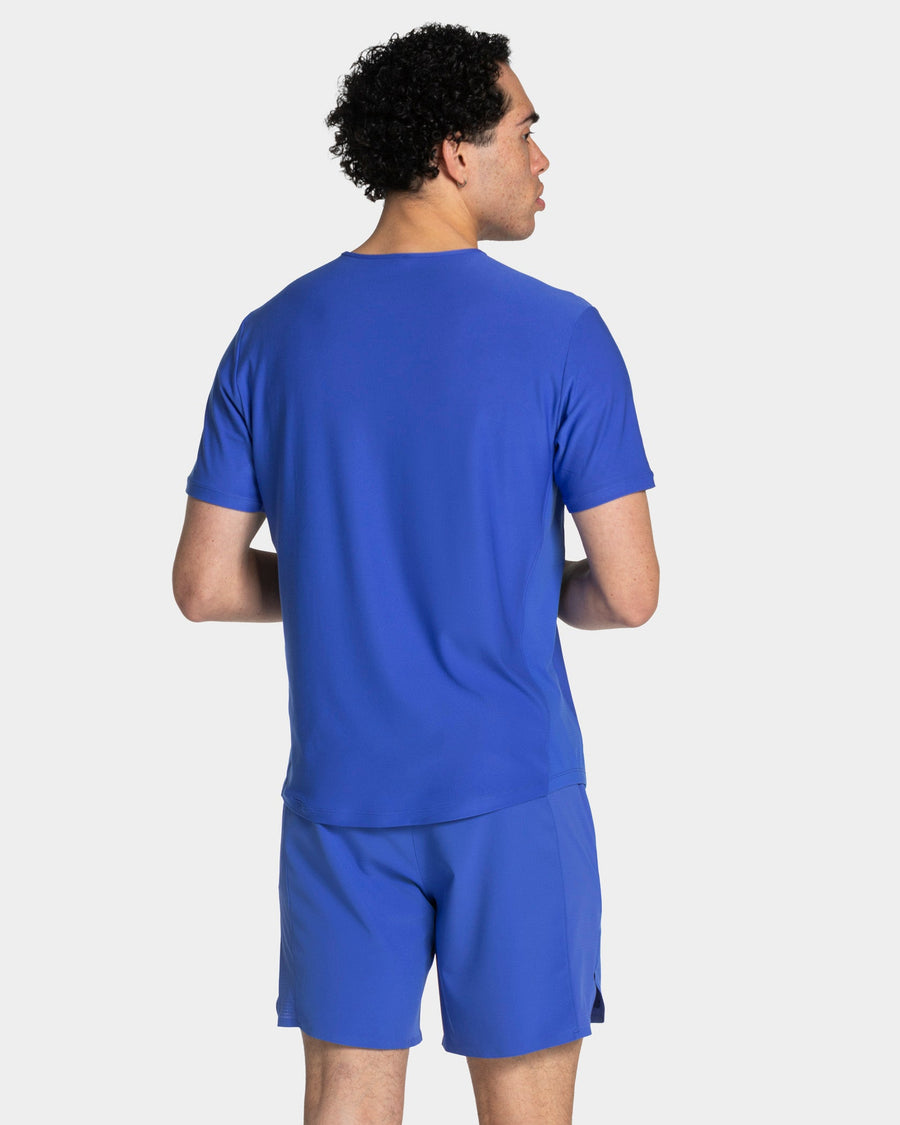T-shirt RUN « Bleu roi »