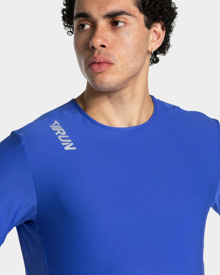 T-shirt RUN « Bleu roi »