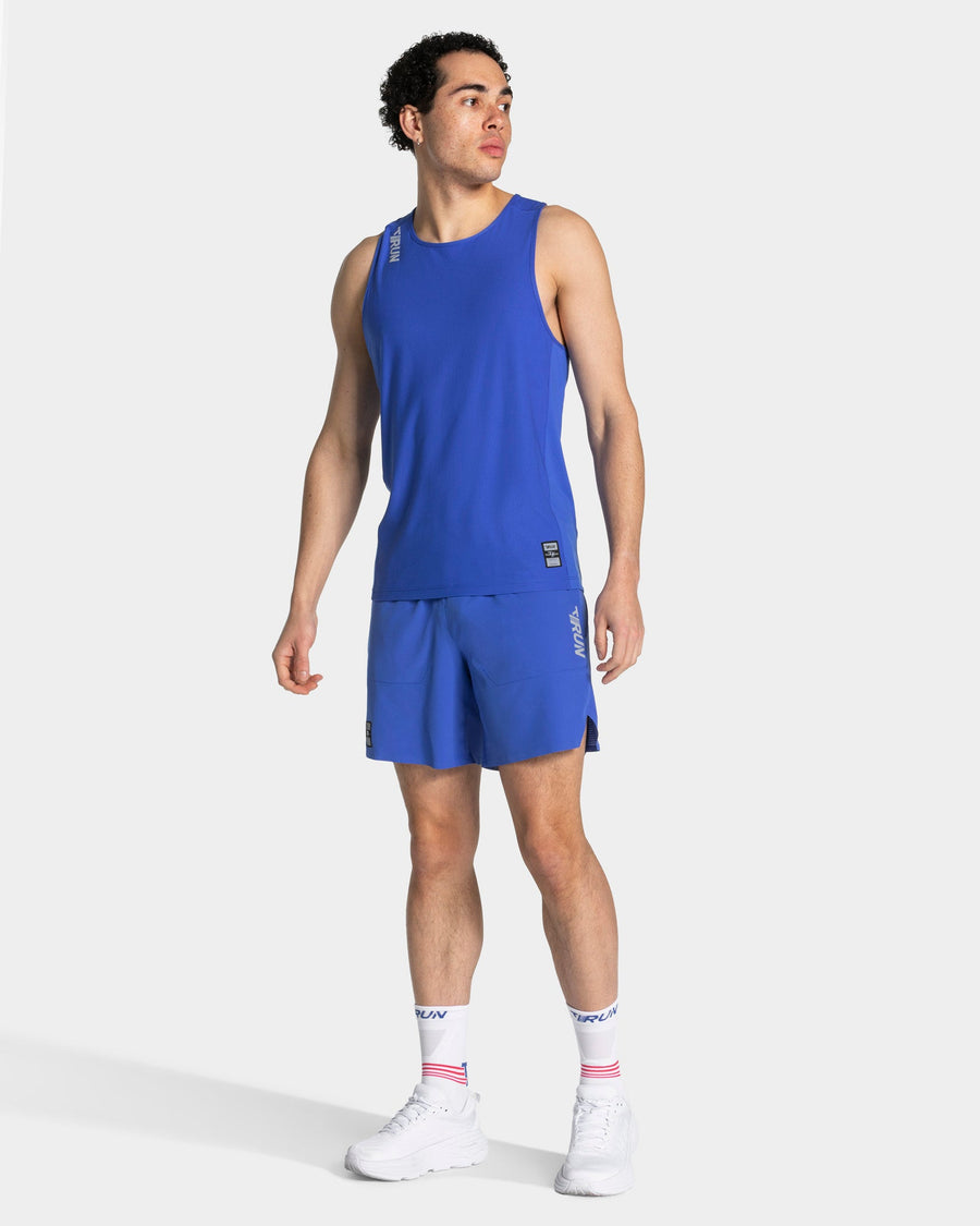 Débardeur RUN « Bleu roi »