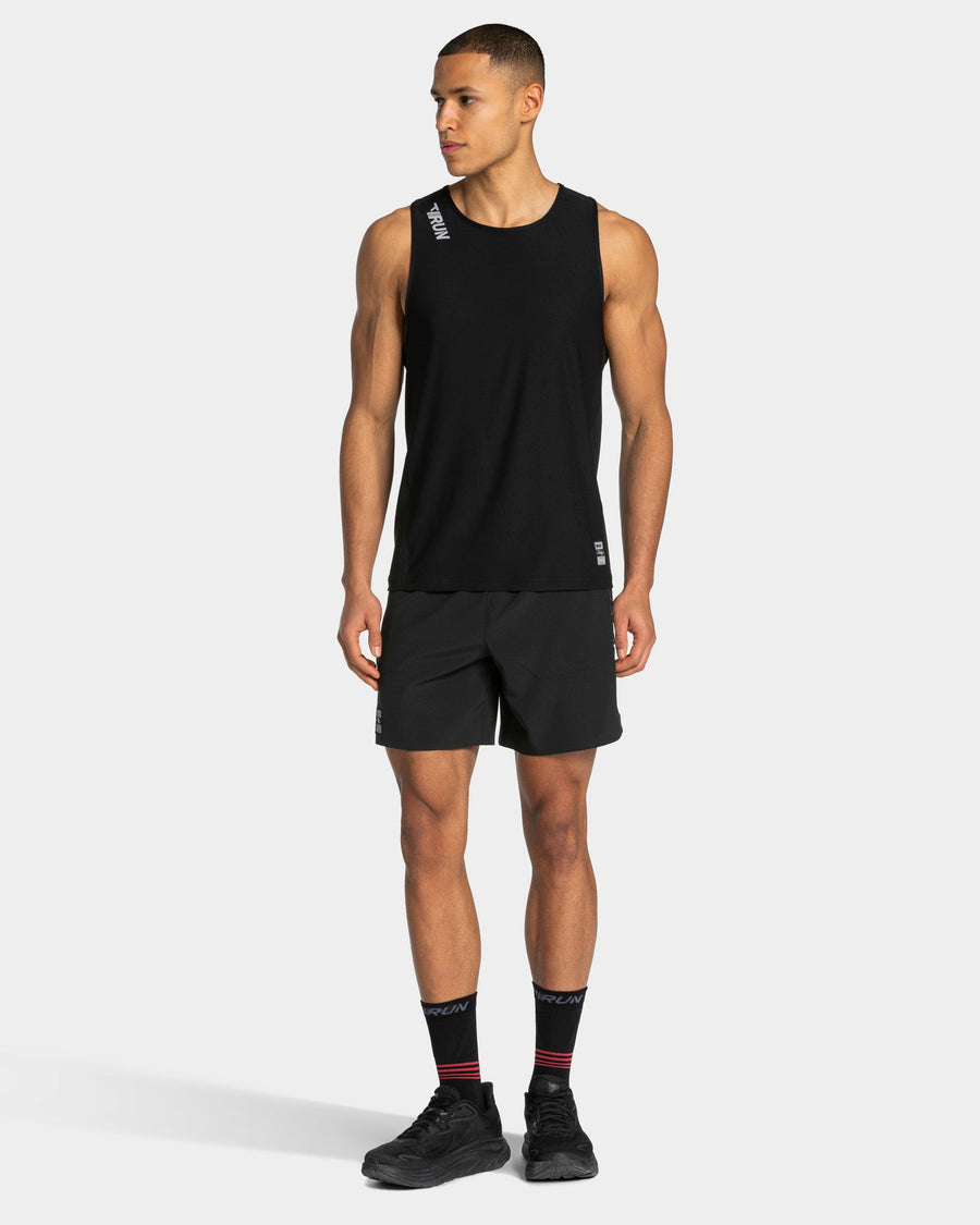 Short 7 pouces RUN « noir »