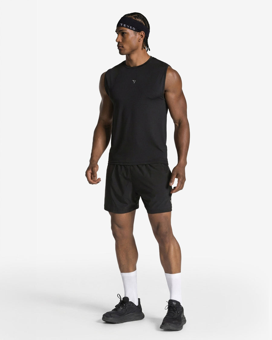 Short 2-en-1 END Running « noir »