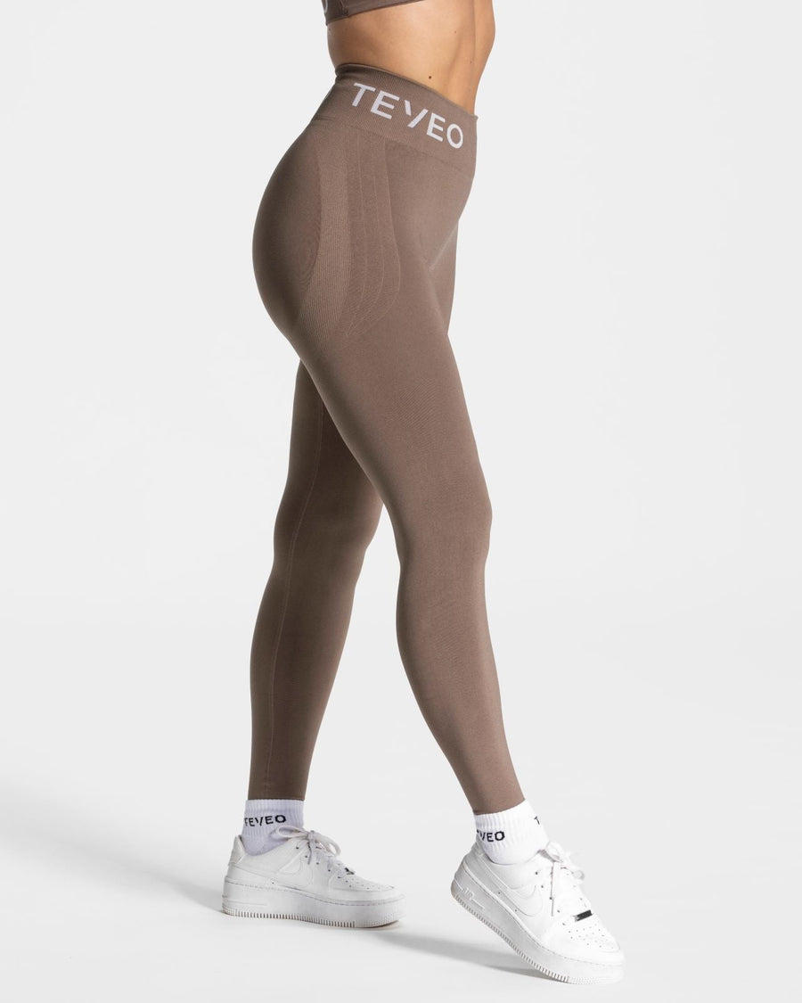 Legging Covert Scrunch Signature « Moka »