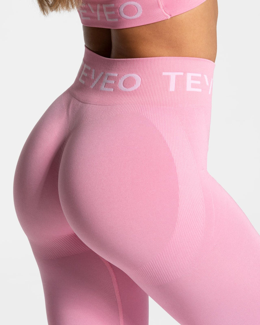 Legging Signature Scrunch « rose »
