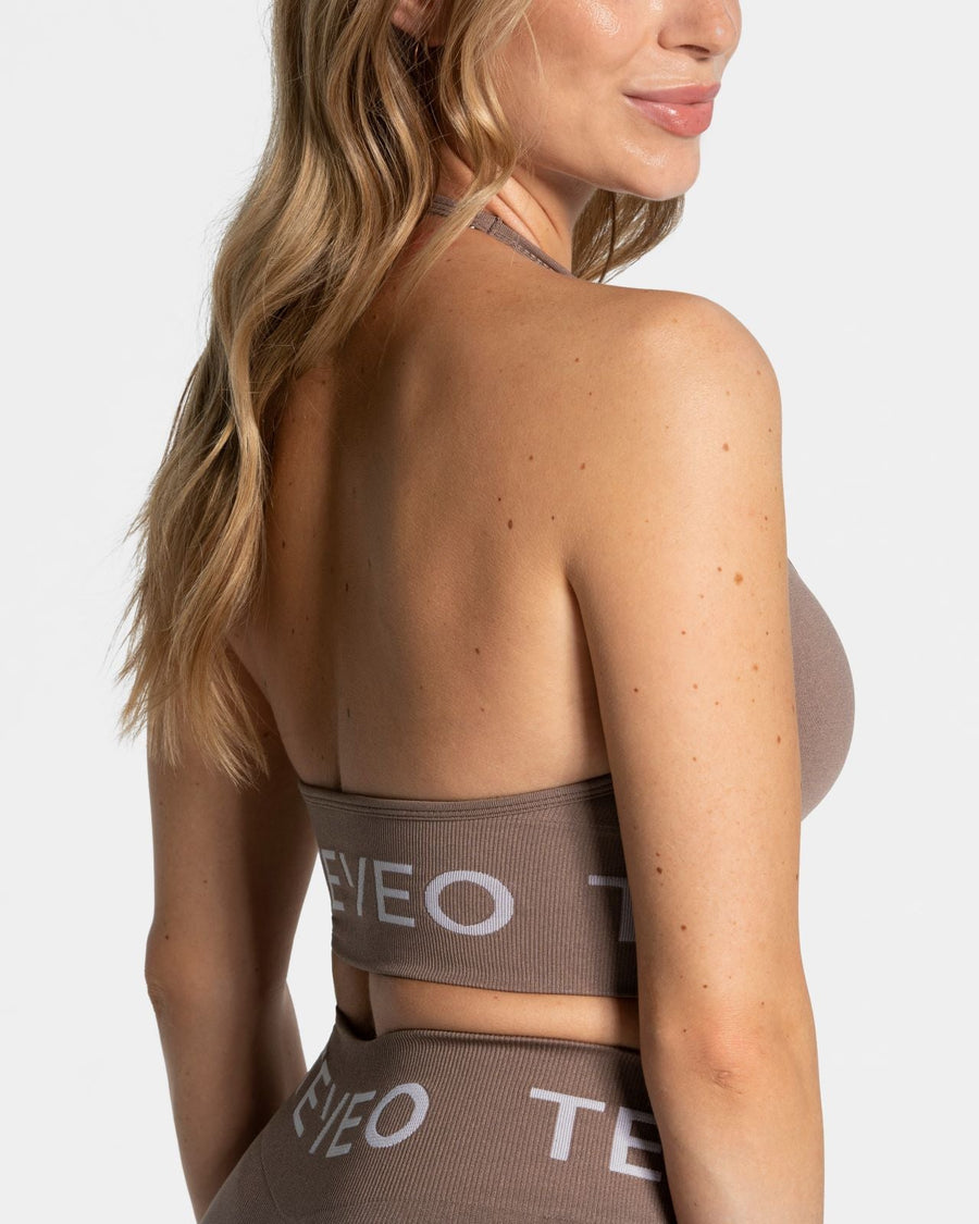 Brassière Signature Neckholder « moka »