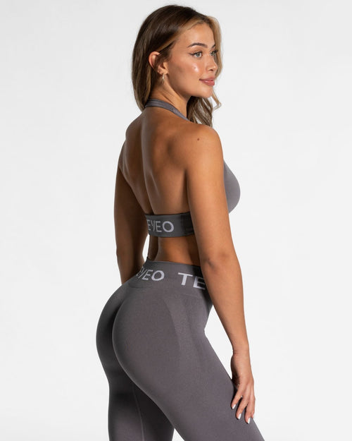 Brassière Signature Twisted « graphite »