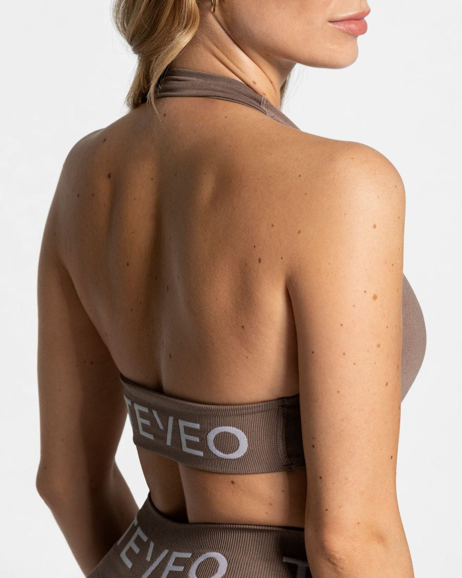 Brassière Signature Twisted « moka »