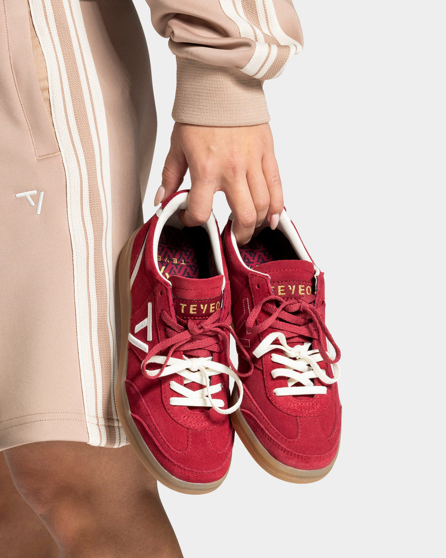Baskets Classic Femme « bordeaux/blanc cassé »
