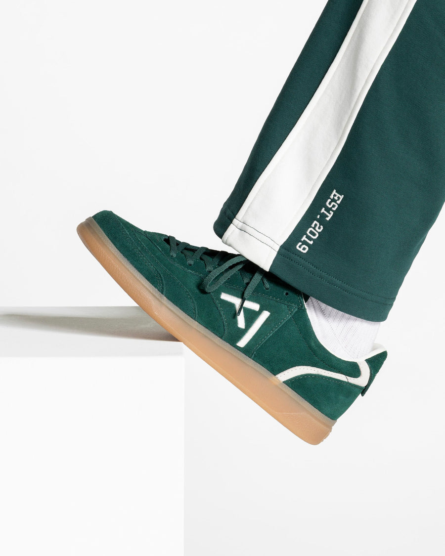 Baskets Classic Homme « vert foncé/blanc cassé »