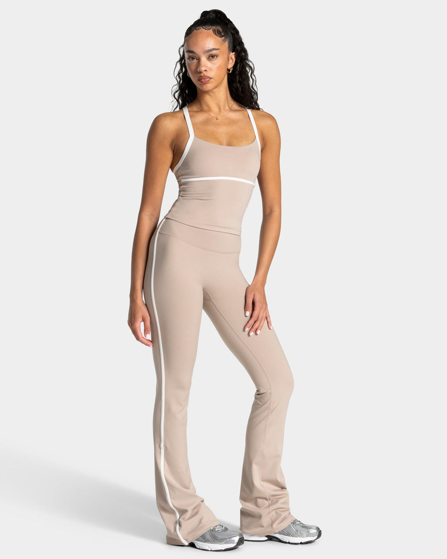 Legging évasé standard Soft « Cappuccino »
