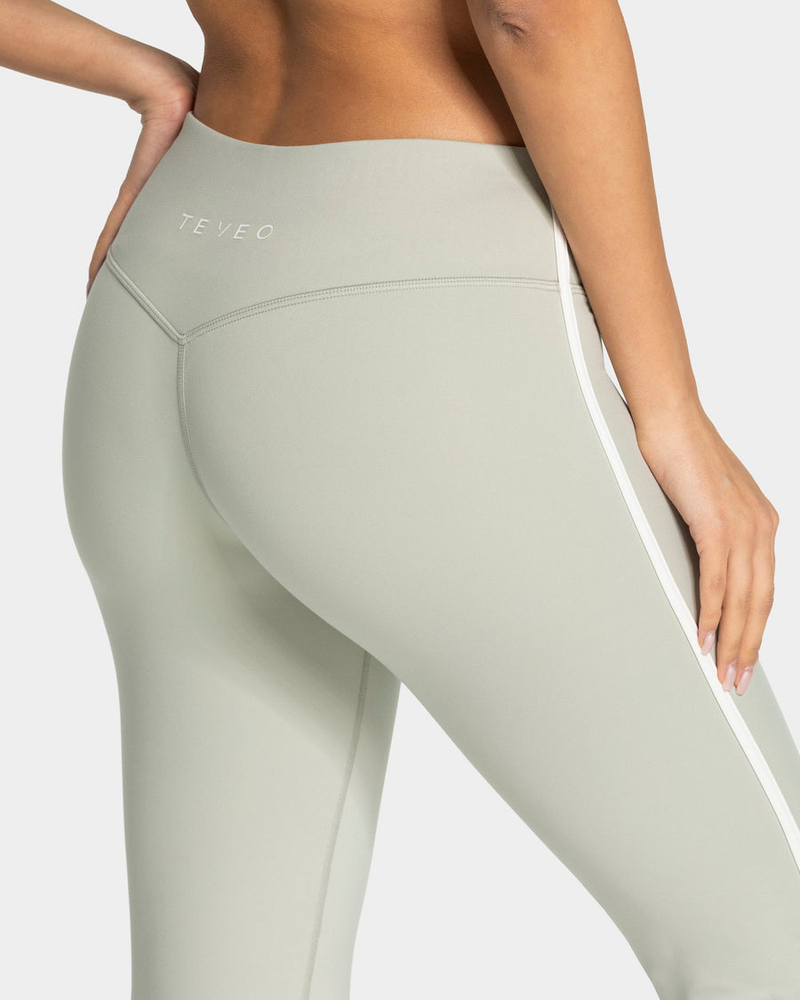Legging évasé à coupe longue Soft « Pistache »