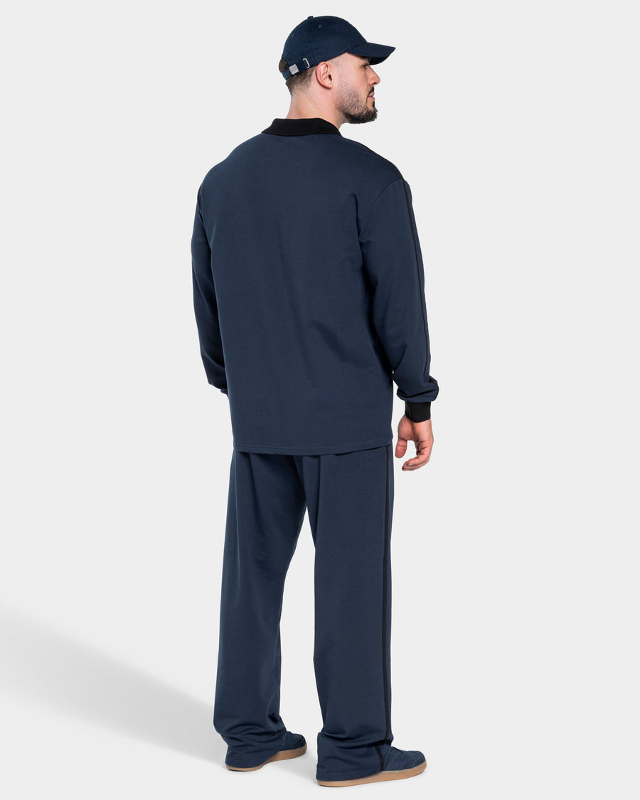 Polo à manches longues Soft « Midnight »