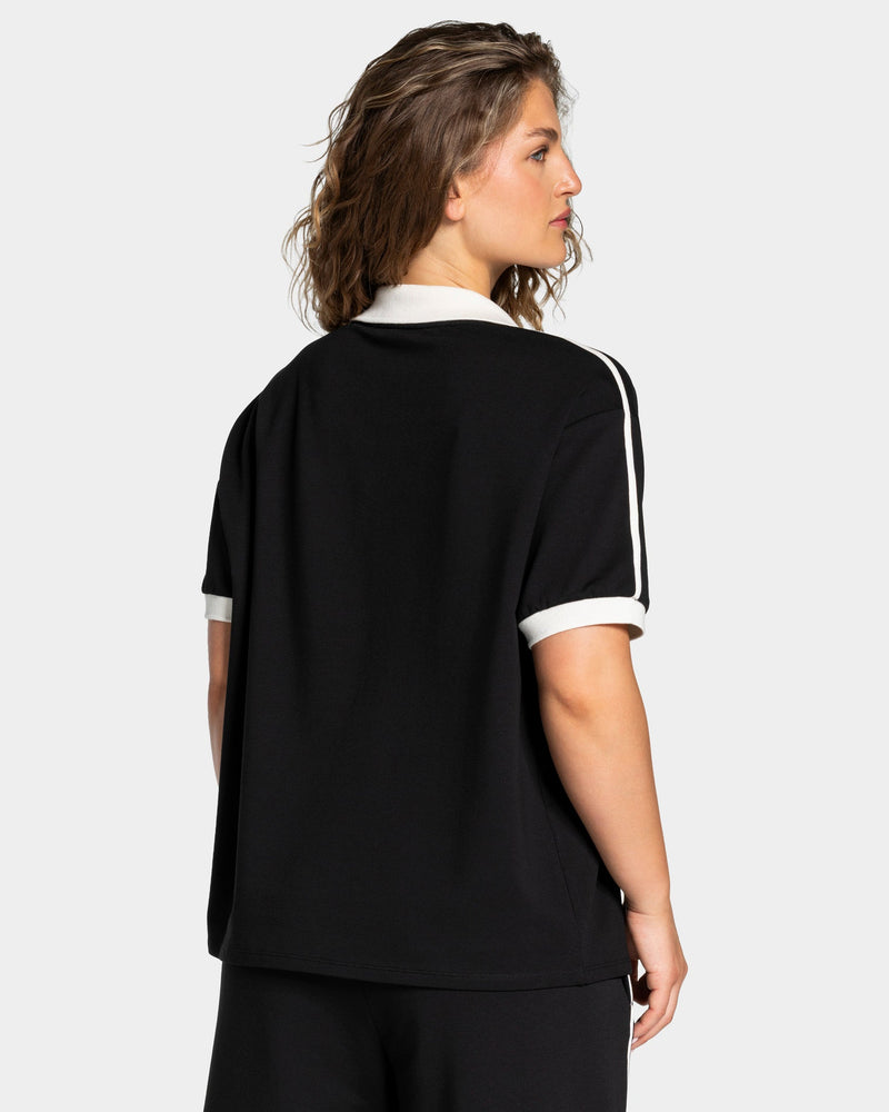 Polo à manches courtes Soft « Noir »