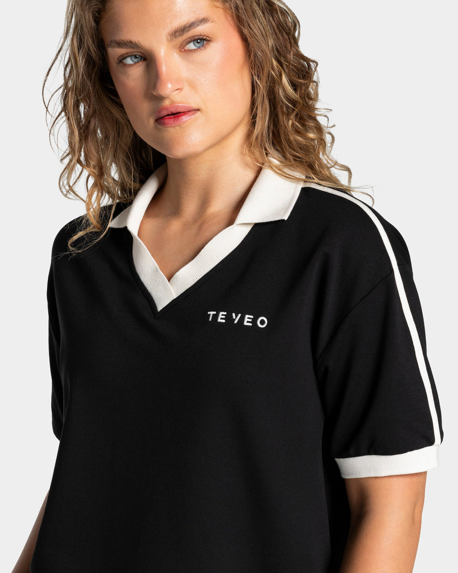 Polo à manches courtes Soft « Noir »