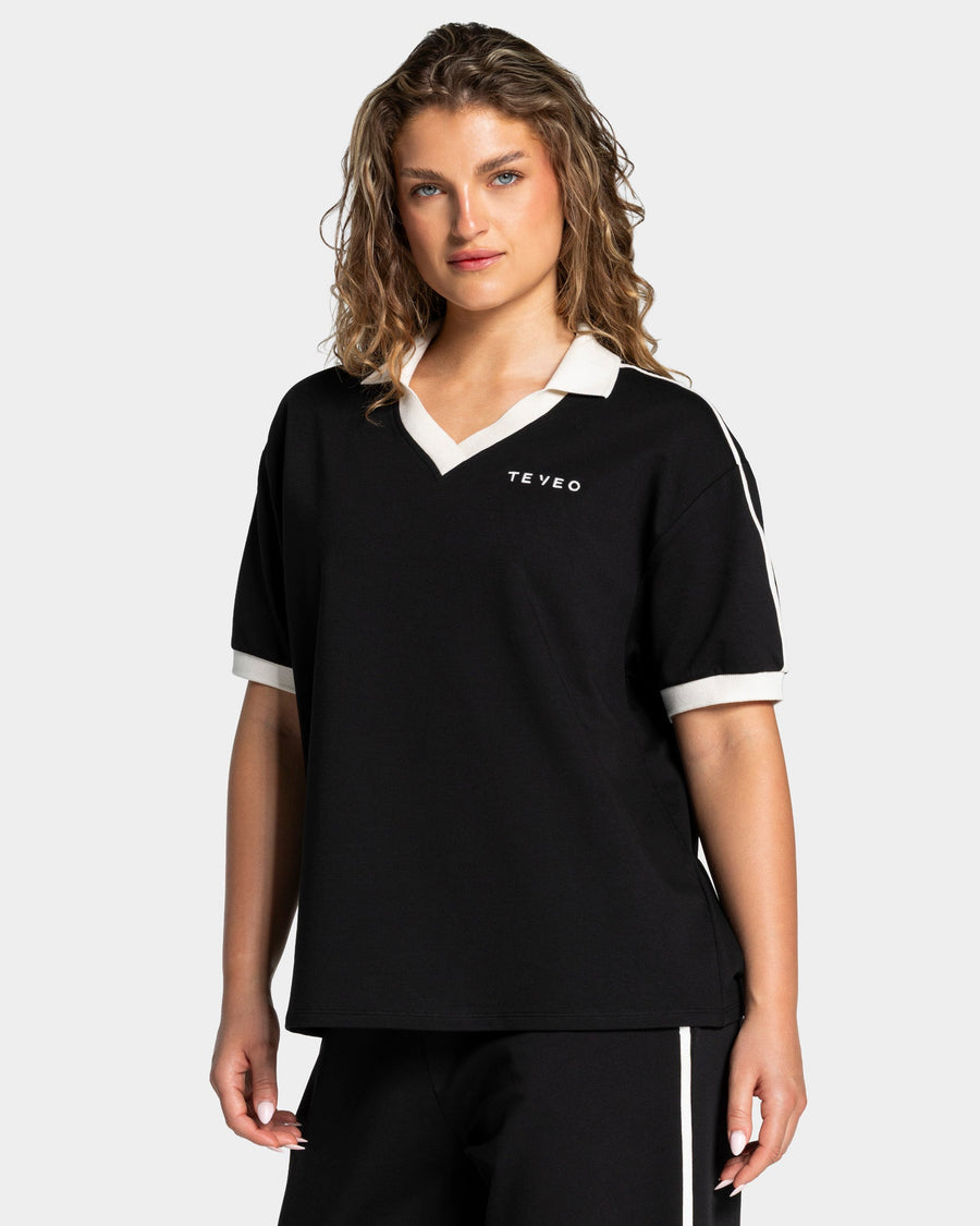 Polo à manches courtes Soft « Noir »