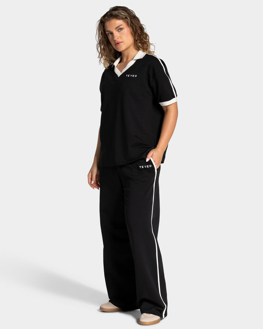 Polo à manches courtes Soft « Noir »