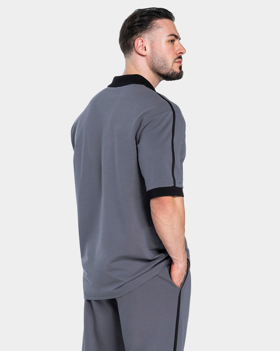 Polo à manches courtes Soft « Graphite »