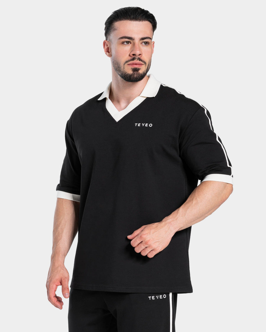 Polo à manches courtes Soft « Noir »