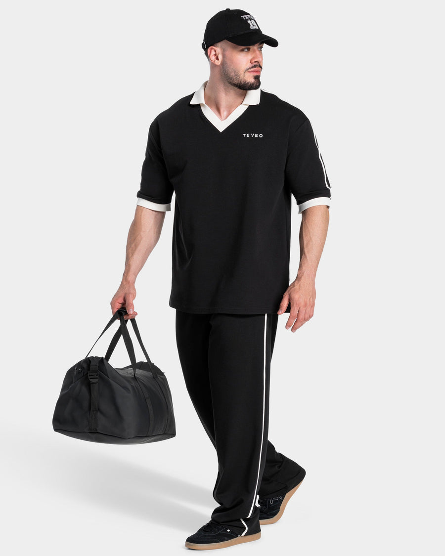 Polo à manches courtes Soft « Noir »