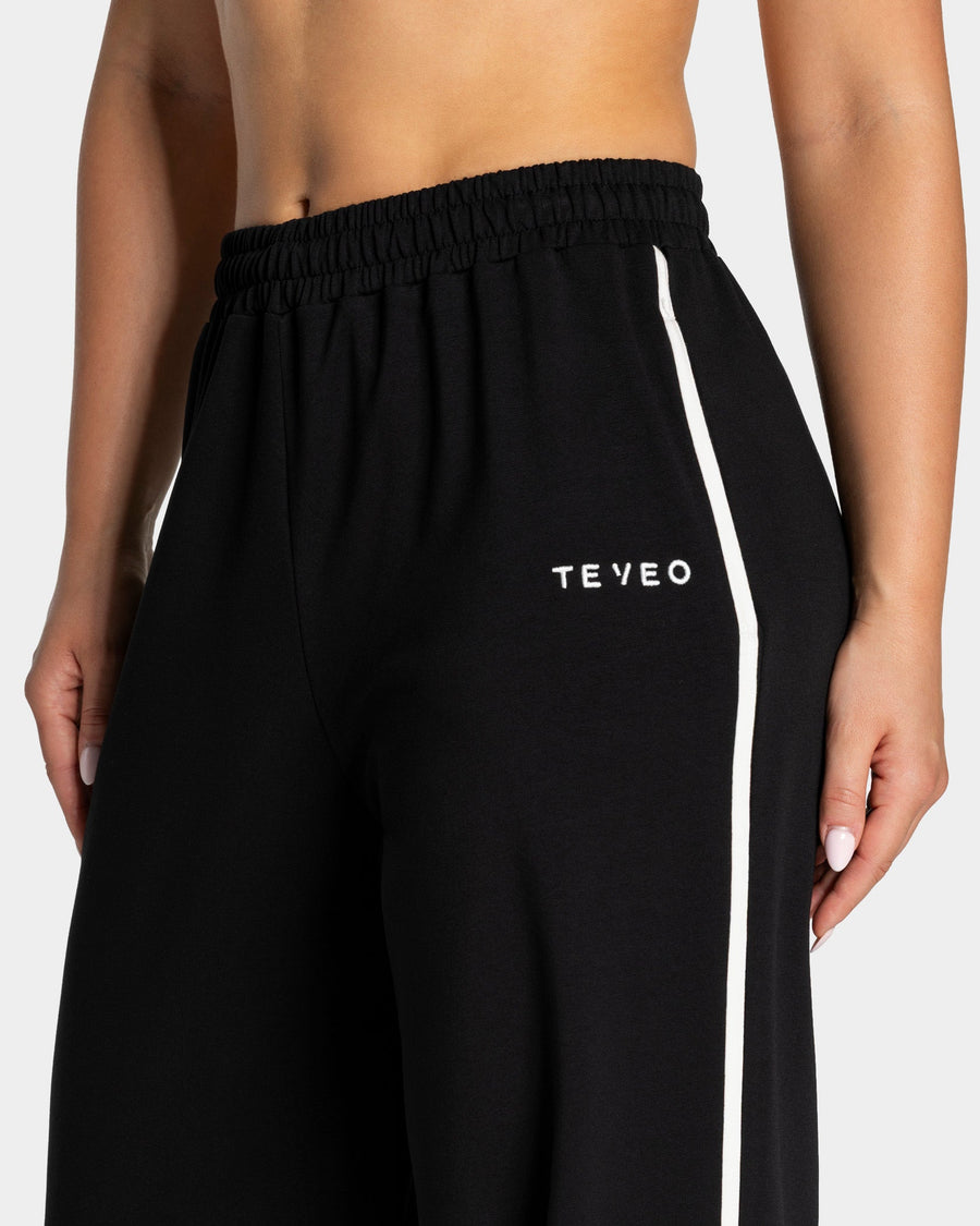 Pantalon de jogging Wide Leg standard Soft « noir »