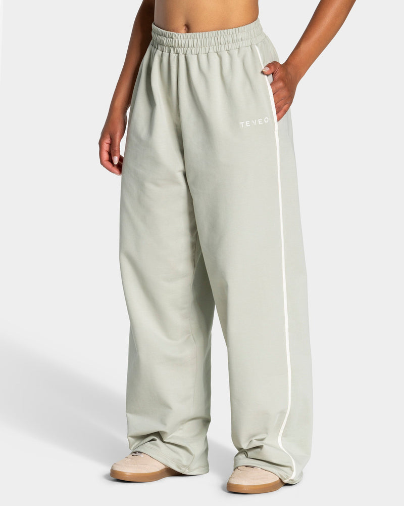 Pantalon de jogging Wide Leg standard Soft « Pistache »
