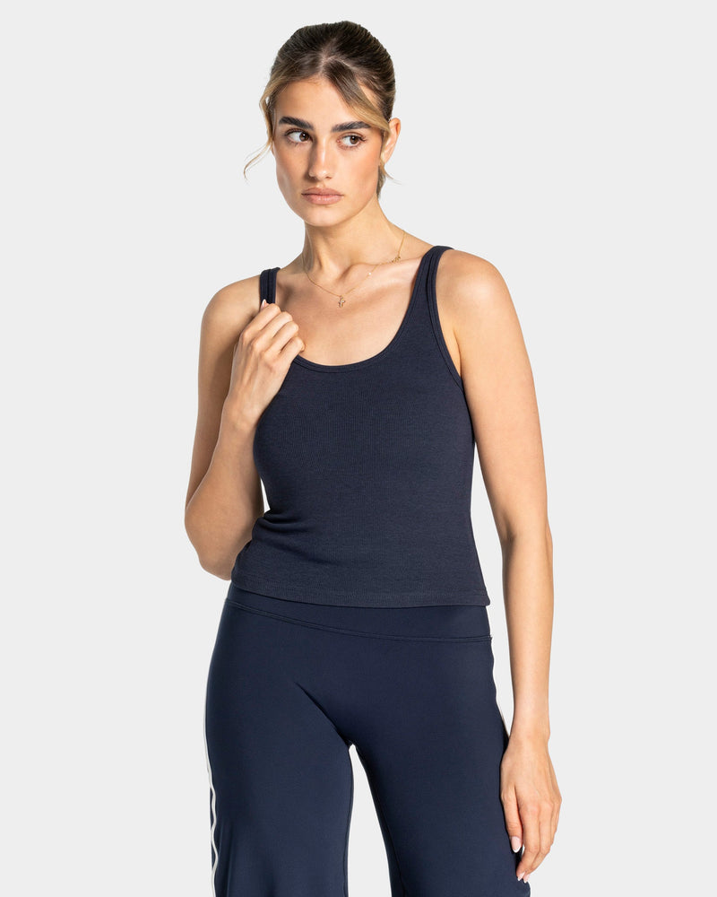 Haut côtelé Soft « Midnight »