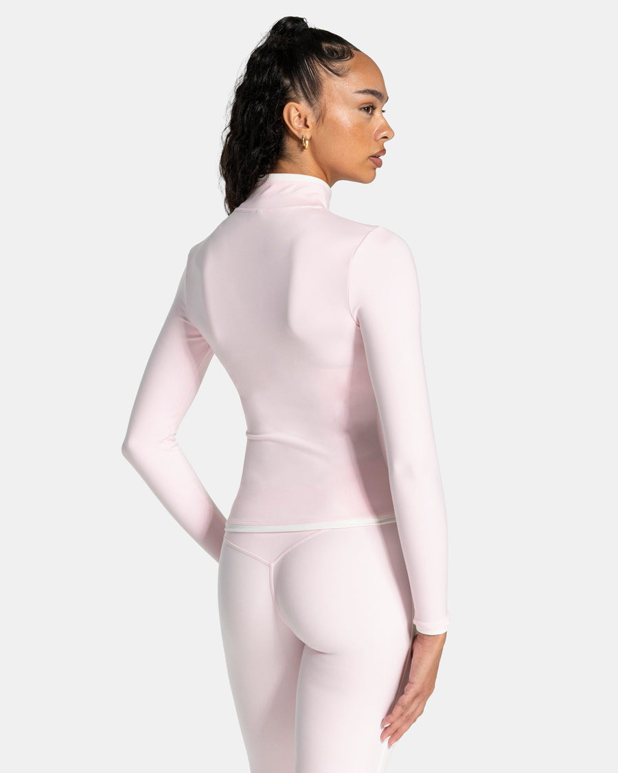 Veste de sport zippée sculptante Soft « Blossom »