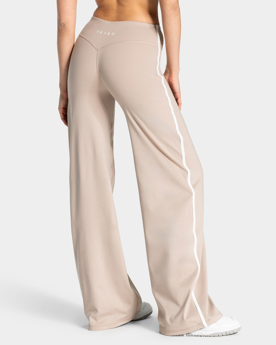 Pantalon à jambe droite longue Soft « Cappuccino »