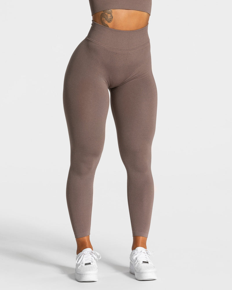 Legging Statement Scrunch « moka »