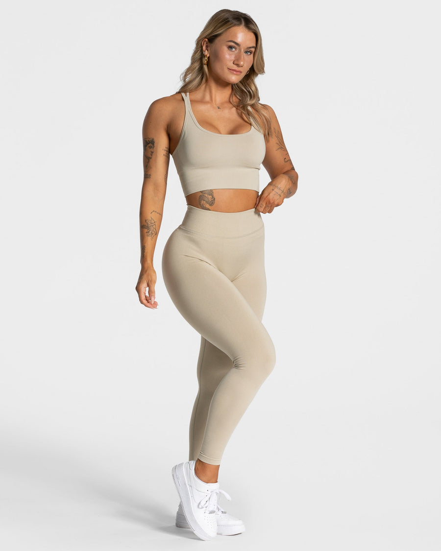 Legging Statement Scrunch « sable »