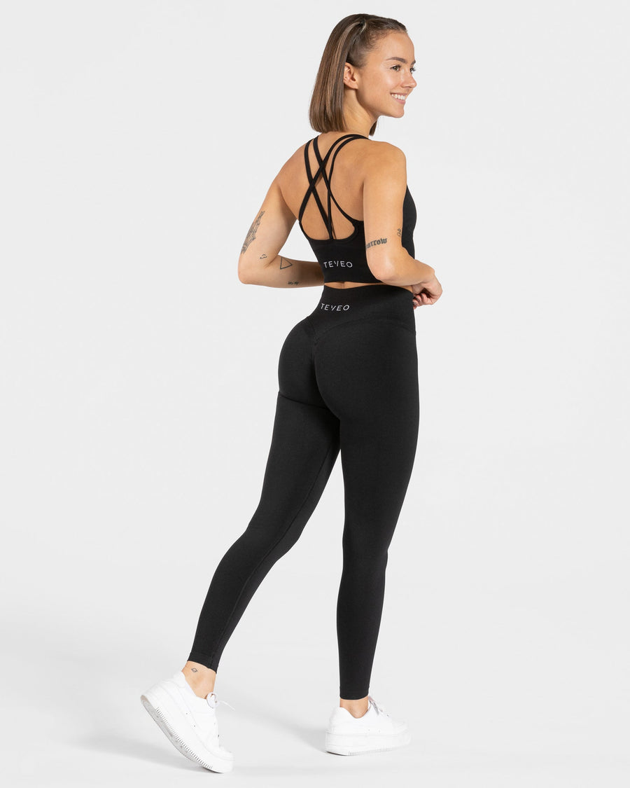 Legging Statement Scrunch « noir »