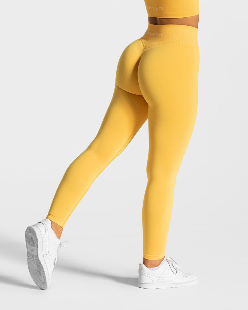 Legging Statement Scrunch « jaune »