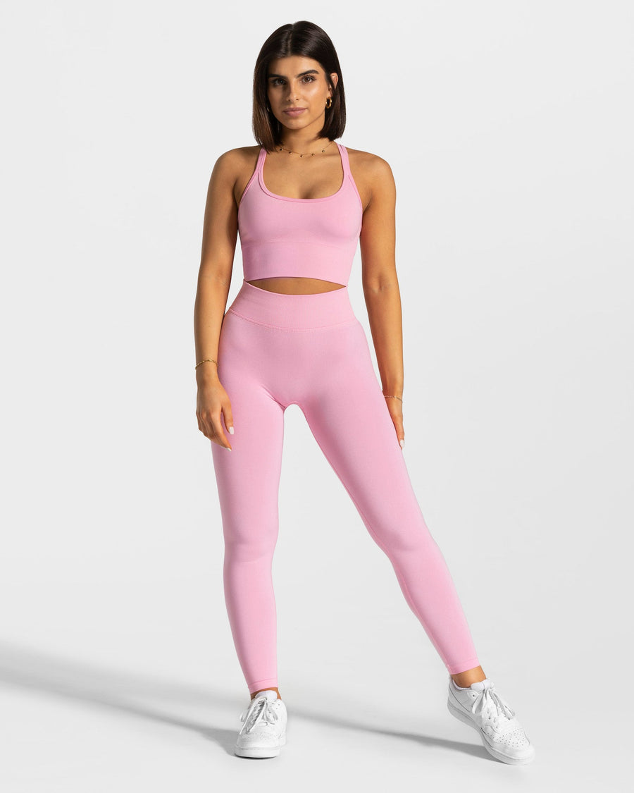 Legging Statement Scrunch « rose »