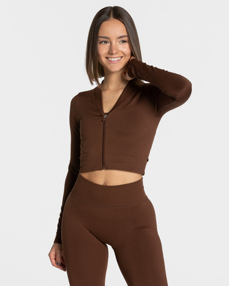 Veste de sport Statement Zip « café »