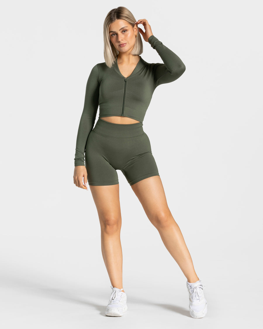 Veste de sport Statement Zip « kaki »