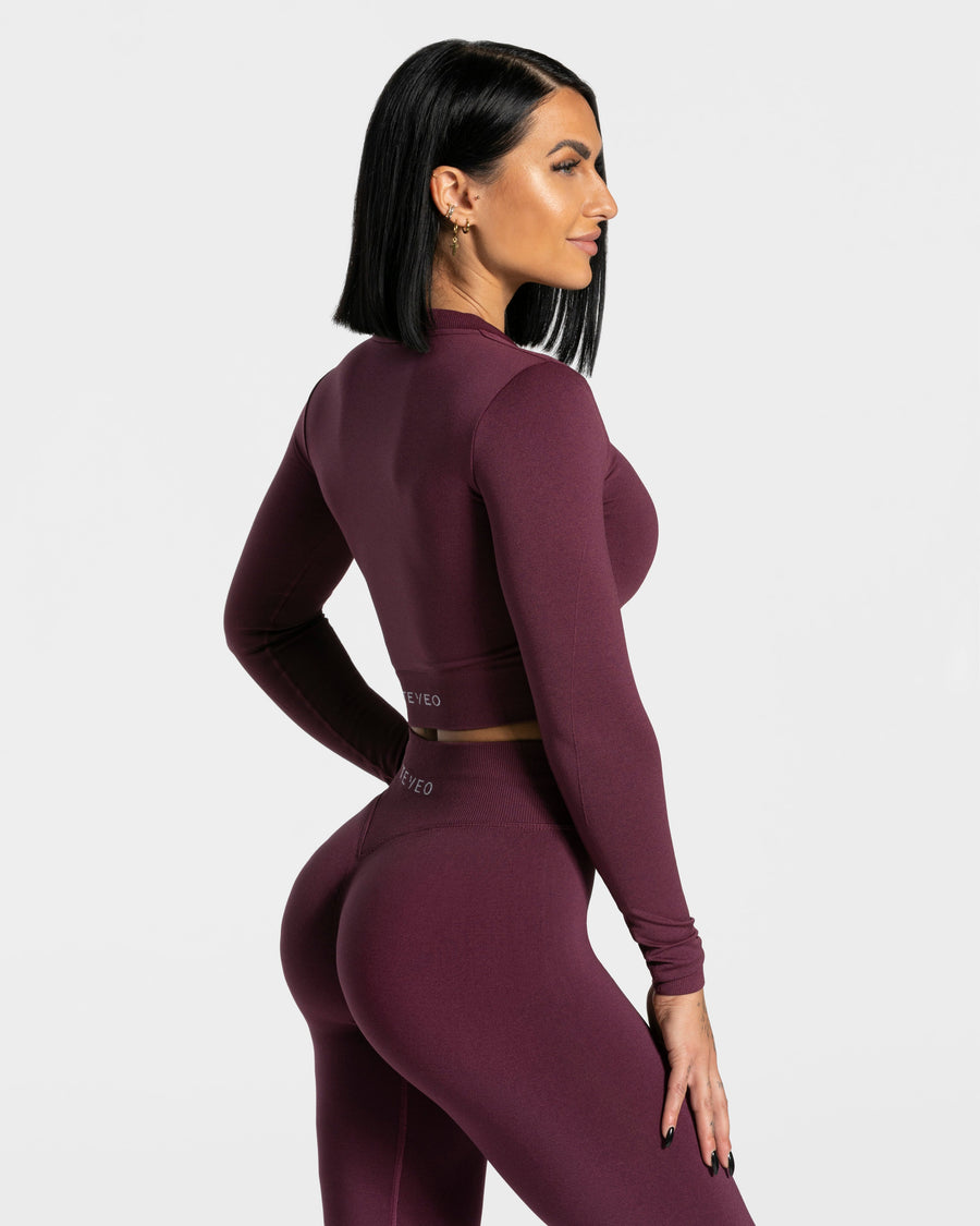 Veste de sport Statement Zip « prune »