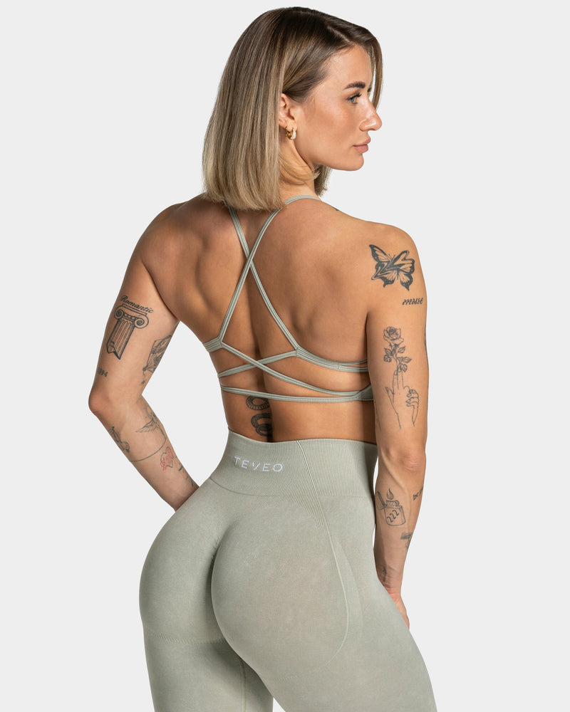 Brassière Acid « vert sauge »