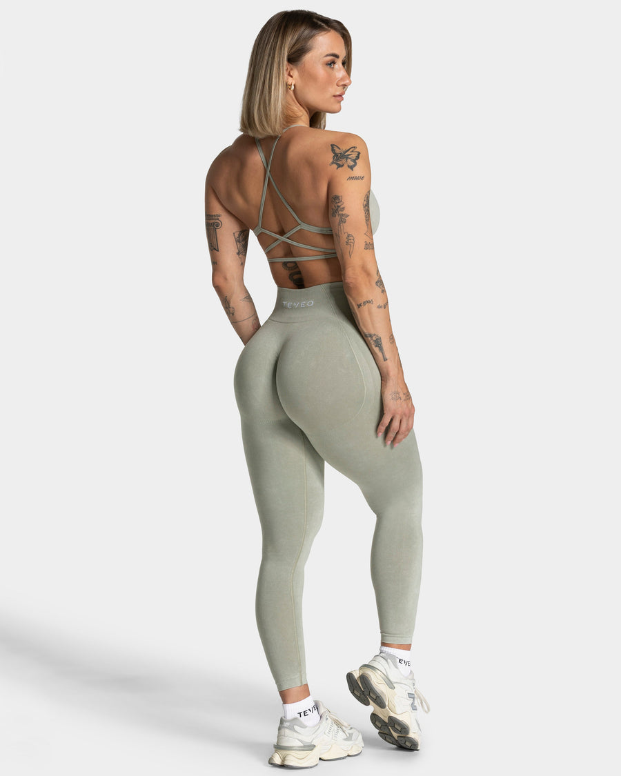 Legging Acid Covert scrunch « vert sauge »