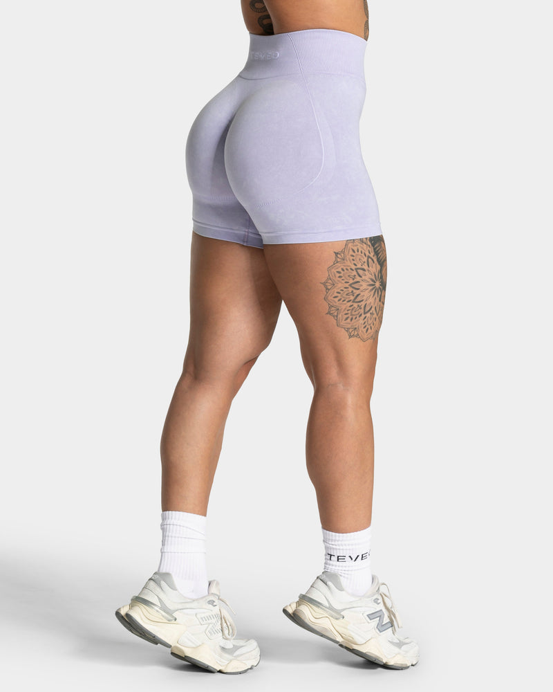 Short Acid Covert scrunch « lilas »