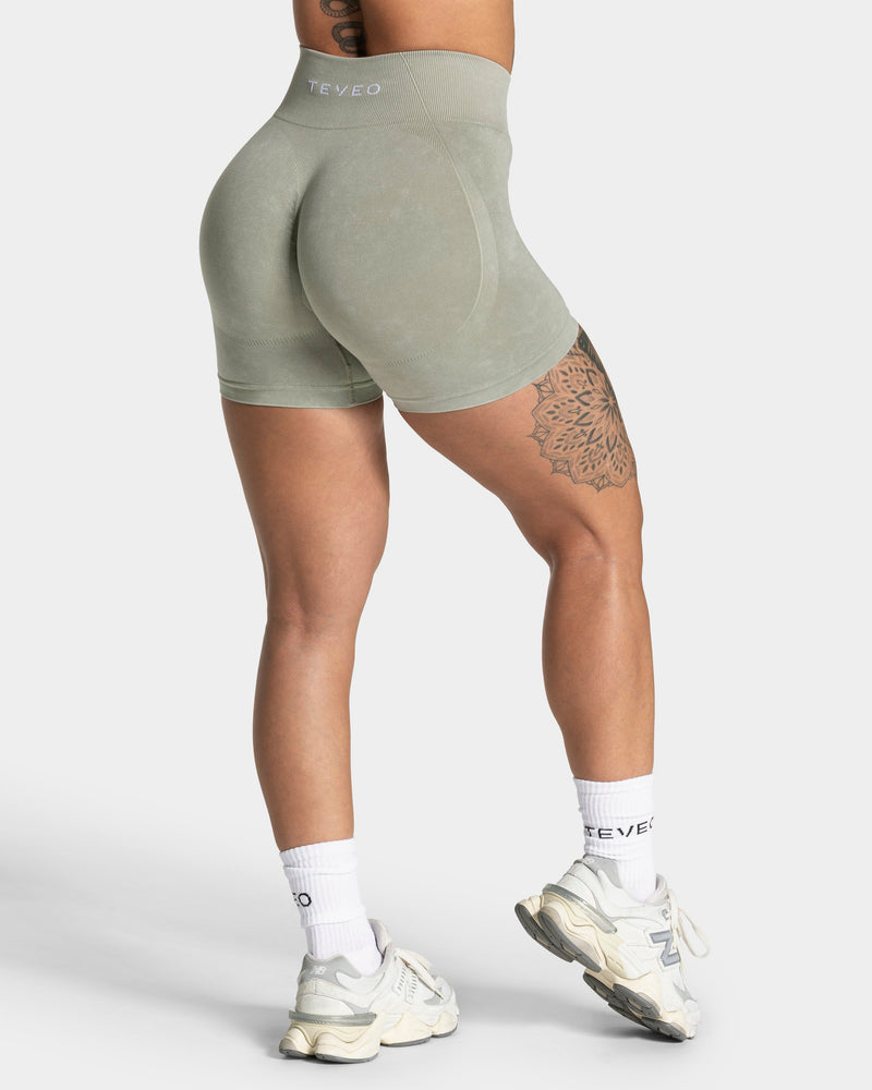 Short Acid Covert scrunch « vert sauge »