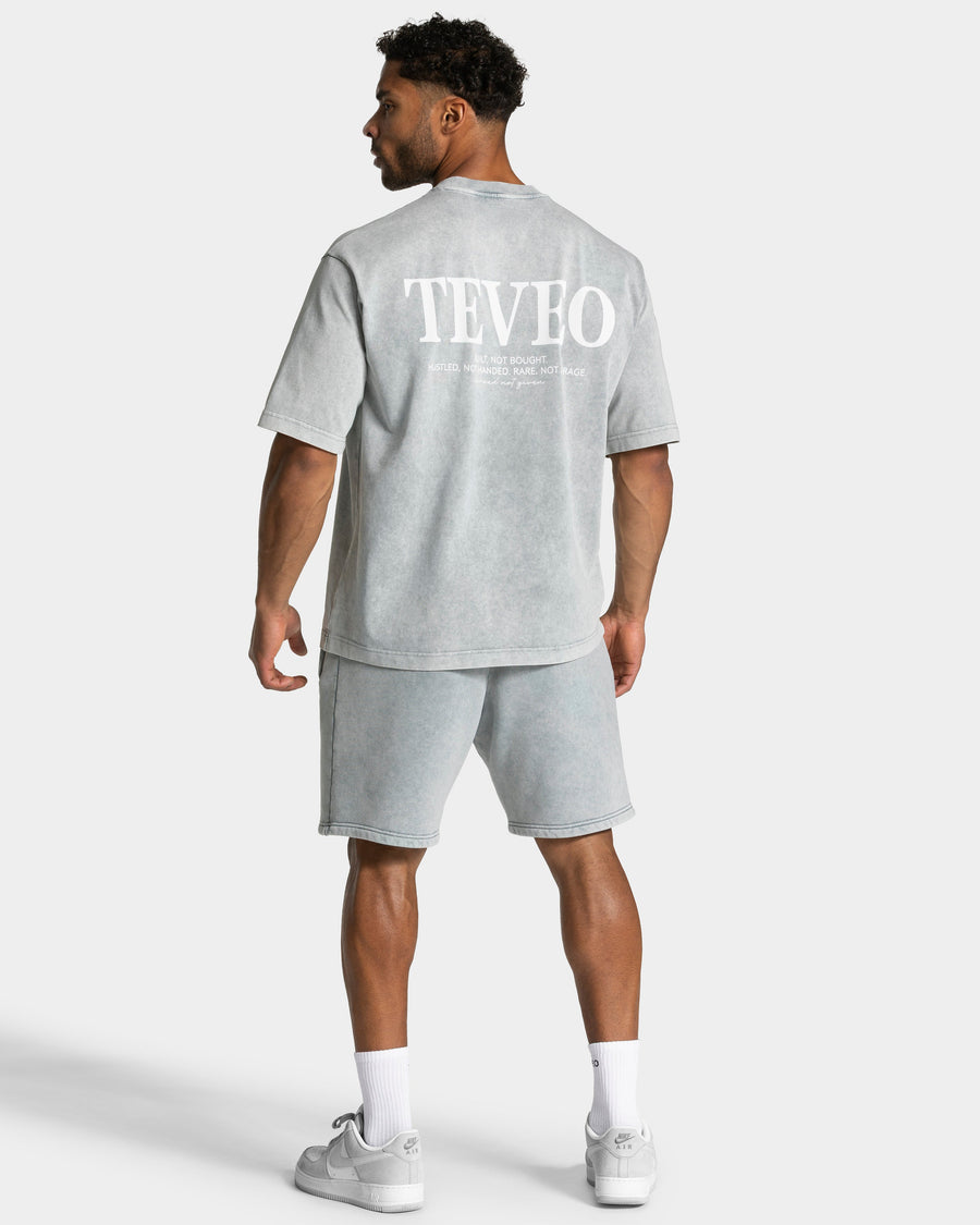 T-shirt Acid « gris clair »