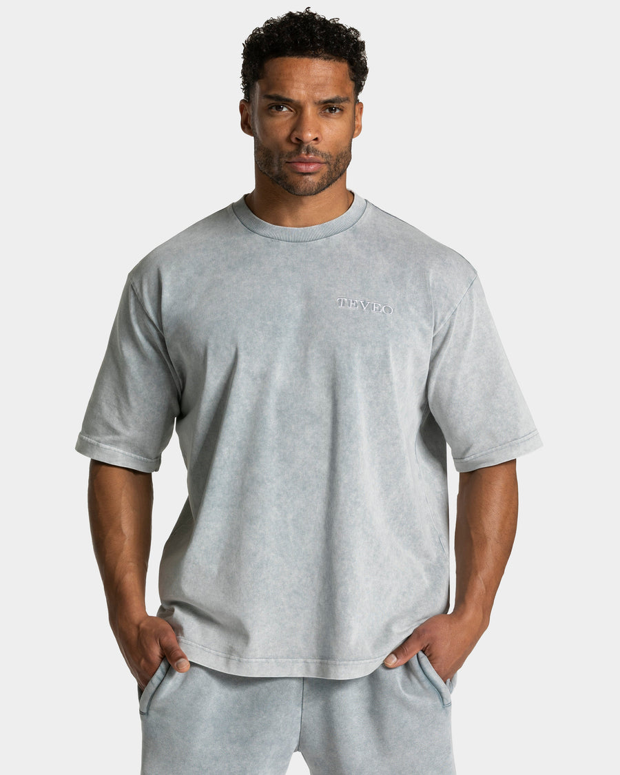 T-shirt Acid « gris clair »