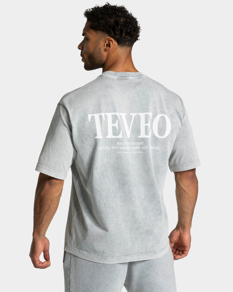 T-shirt Acid « gris clair »